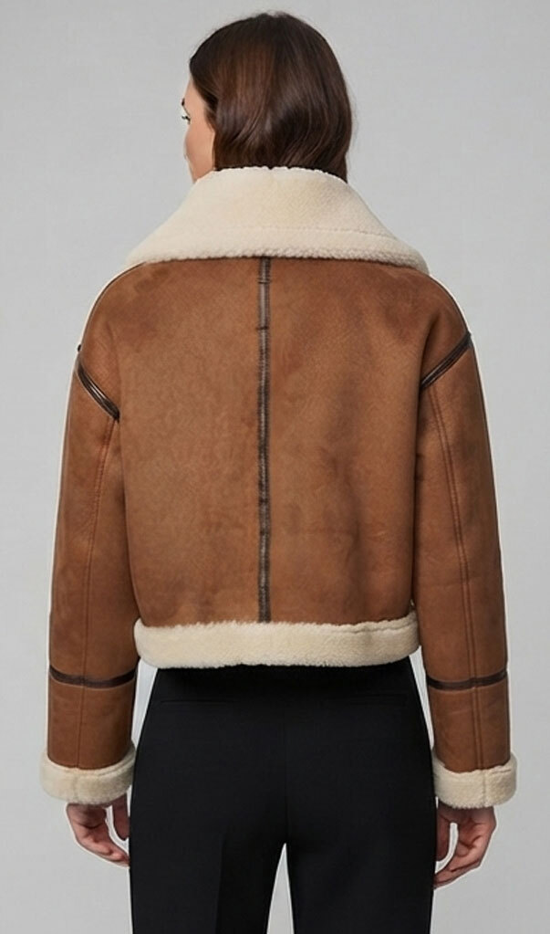 Vêtement en cuir Blousons cuir marron