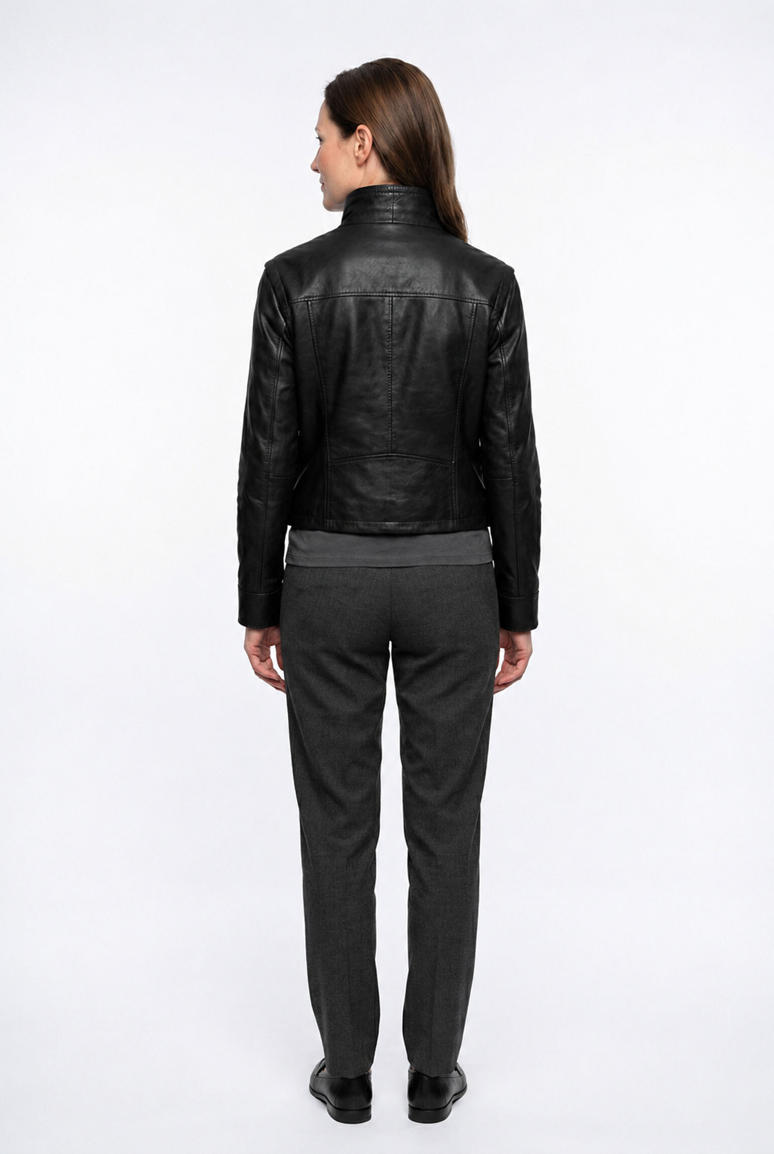Vêtement en cuir Blousons cuir noir