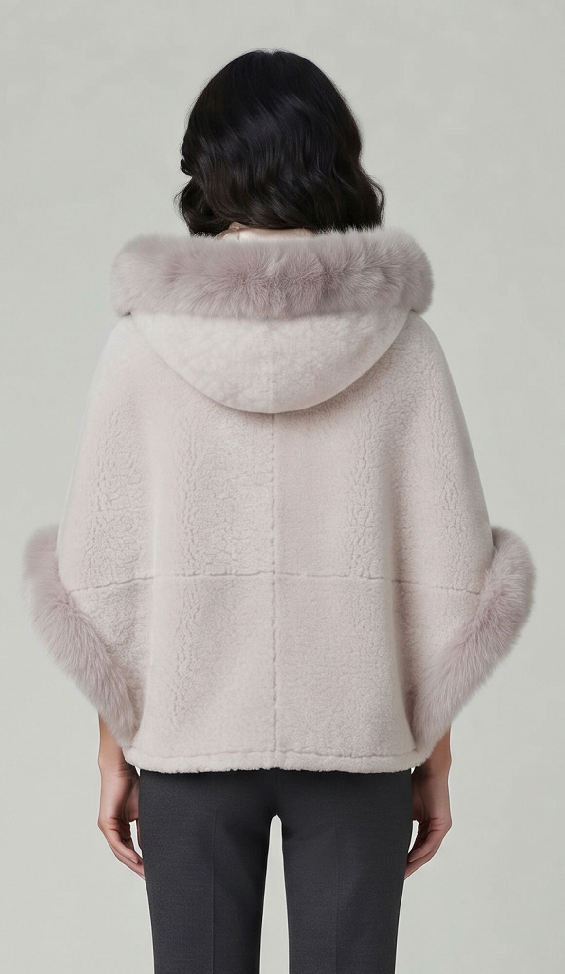Vêtement en cuir Gilets Ponchos cuir & fourrure  
