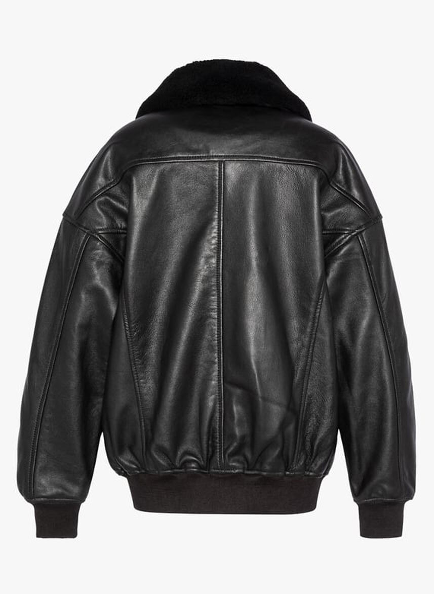 Vêtement en cuir Blousons cuir noir