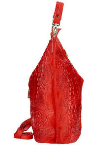 Vêtement en cuir Maroquinerie femme rouge