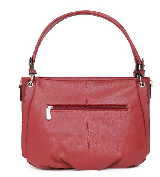 Vêtement en cuir Maroquinerie femme rouge
