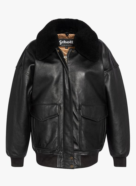 Vêtement en cuir Blousons cuir noir