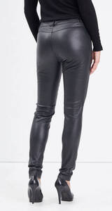 Leather Trousers Brun Femme Miinto Femme Vêtements Pantalons & Jeans Pantalons Pantalons en cuir Taille: 40 FR 
