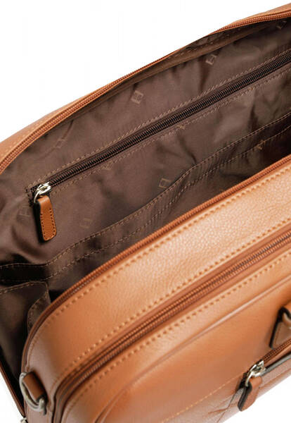 Vêtement en cuir Maroquinerie femme cognac